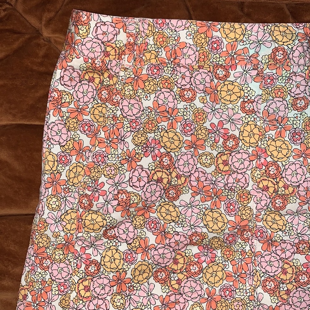 Ann Taylor Loft Floral Skirt